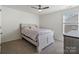 Bedroom with carpeted floor and ceiling fan at 4551 Selhurst Dr, Indian Land, SC 29707