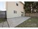 Backyard with patio and wooden fence at 1021 Kings Mountain Ln, Gastonia, NC 28054