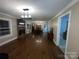 Spacious living room featuring a fireplace and hardwood floors at 506 S Love Chapel Rd, Stanfield, NC 28163