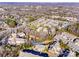 Bird's-eye view highlighting the property and surrounding area at 5110 Pansley Dr, Charlotte, NC 28226