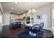 Modern kitchen featuring an island and stainless steel appliances at 5110 Pansley Dr, Charlotte, NC 28226