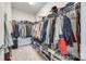 Large walk-in closet with ample shelving and hanging space at 5110 Pansley Dr, Charlotte, NC 28226