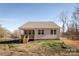 Back of house with deck and fenced yard at 5120 Kings Pinnacle Dr, Kings Mountain, NC 28086