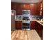 Kitchen with stainless steel appliances at 108 Sherman Oaks St, Mooresville, NC 28115