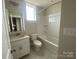 Full bathroom with vanity, toilet, and bathtub/shower combination at 1324 Walter Taylor Way # Eqx0101, Charlotte, NC 28206
