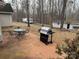 Outdoor patio with grill and seating area at 13410 Old Camden Rd, Midland, NC 28107