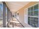 Long screened-in porch with great natural light, offering a serene outdoor space with a nice view at 150 Windmill Ct, Harmony, NC 28634