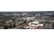 Residential neighborhood and city views from above at 505 E 6Th St # 301, Charlotte, NC 28202