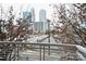 Balcony with city views at 505 E 6Th St # 301, Charlotte, NC 28202