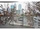 Balcony with city views at 505 E 6Th St # 301, Charlotte, NC 28202