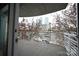 Balcony overlooking city skyline at 505 E 6Th St # 301, Charlotte, NC 28202