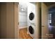 Laundry room with washer and dryer and closet at 505 E 6Th St # 301, Charlotte, NC 28202