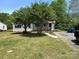 Inviting home exterior with a covered porch, surrounded by lush greenery and a well-kept yard at 515 37Th Sw St, Hickory, NC 28602