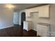 Bright kitchen space with white cabinets and marble countertops, perfect for cooking and entertaining at 515 37Th Sw St, Hickory, NC 28602