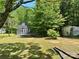Exterior view of the shed in the back yard at 515 37Th Sw St, Hickory, NC 28602