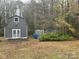 Exterior view of shed in the back yard at 515 37Th Sw St, Hickory, NC 28602