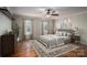 Relaxing main bedroom with hardwood floors and ample natural light at 101 Wynnchester Rd, Gastonia, NC 28056