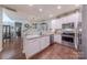 Spacious kitchen with granite countertops and an island at 12117 Frogs Leap Ct, Charlotte, NC 28277