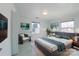 Main bedroom with large bed and plenty of natural light at 152 Woodlynn Dr, Charlotte, NC 28214