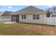 House exterior showcasing screened porch and brick patio at 2491 Seagull Dr, Denver, NC 28037