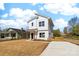 Beautifully designed two-story home with modern architecture and ample outdoor space at 613 Buffalo St, Shelby, NC 28150