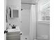 Bright bathroom features a neutral vanity, a shower with white subway tiles, and lots of natural light at 724 Finley Rd, Rock Hill, SC 29730