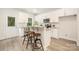 Modern kitchen with white cabinets and granite countertops at 108 Elwood St, Kannapolis, NC 28081