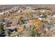 Aerial view of the neighborhood with surrounding homes at 137 S Smallwood Pl, Charlotte, NC 28208