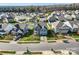 Aerial view of a house in a residential neighborhood at 137 Yellow Birch Loop, Mooresville, NC 28117