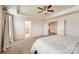 Spacious bedroom with carpet flooring and access to a private bathroom at 137 Yellow Birch Loop, Mooresville, NC 28117