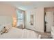 Bedroom with a queen-size bed and private access to closet at 137 Yellow Birch Loop, Mooresville, NC 28117