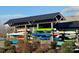 Community kayak storage with many kayaks at 137 Yellow Birch Loop, Mooresville, NC 28117