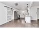 Updated kitchen featuring stainless steel appliances and white cabinets at 5442 Kinsale Ln, Charlotte, NC 28215