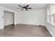 Living room with hardwood floors and neutral-colored walls at 5442 Kinsale Ln, Charlotte, NC 28215