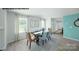 Dining area with light flooring and a view of the living room at 1063 Horizon Ln, Chester, SC 29706