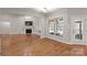 Breakfast nook with hardwood floors and access to patio at 1076 Fox Chase Dr, Newton, NC 28658