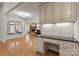 Built-in desk with granite countertop and cabinets at 1076 Fox Chase Dr, Newton, NC 28658