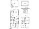 2-story home floor plan with 3 bedrooms, Gathering room, bonus room, and 2 car garage at 1209 Cedar Park Dr, Pineville, NC 28134