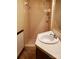 Clean bathroom with beige tile shower and vanity at 16480 Indian Mound Rd, Norwood, NC 28128