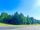 Beautiful land with dense pine trees and a clear blue sky at 16480 Indian Mound Rd, Norwood, NC 28128