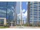 Modern cityscape with tall buildings and city street at 1805 Woodlands Pointe Dr, Charlotte, NC 28216