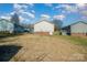 Spacious backyard with a view of surrounding homes at 222 E Alabama Ave, Bessemer City, NC 28016