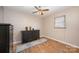 Spacious bedroom with ample closet space and wood flooring at 222 E Alabama Ave, Bessemer City, NC 28016