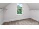 Attic closet with white walls, carpet floor and wire shelving at 320 Triple Ponds Ct, Clover, SC 29710