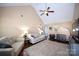 Bright and airy living room featuring hardwood floors and neutral tones at 1274 Bicycle Ct, York, SC 29745