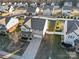 Aerial view of two story home and neighborhood at 188 Water Ski Dr, Statesville, NC 28677