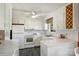 White kitchen with ample counter space, cabinets, and appliances at 4017 Sulkirk Rd, Charlotte, NC 28210