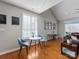 Bright breakfast nook with window seating and a small table at 500 Planters Way, Mount Holly, NC 28120