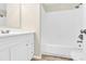 Bathroom featuring a vanity, toilet, and shower at 9106 Nash Ave, Charlotte, NC 28213