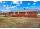 Brick home with a large backyard at 129 Ann St, Salisbury, NC 28146